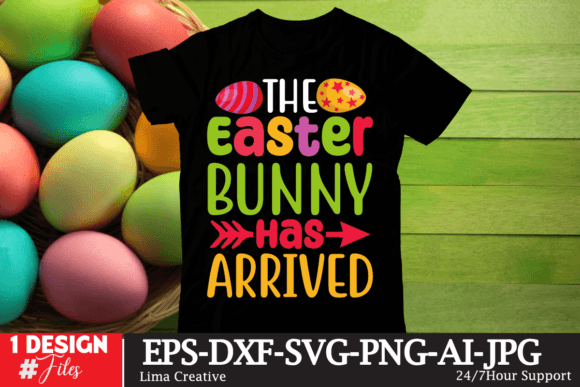 Easter Bunny Graphics for T-Shirt Designs