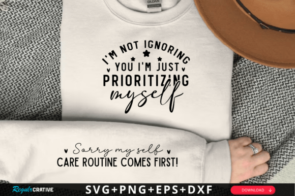 I m Not Ignoring You, I m Just SVG Graphics T-Shirt Designs