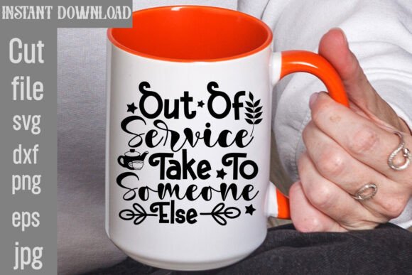 Out of Service SVG: Bold Graphics for T-Shirt Designs