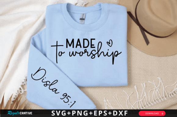 Reviewing the Made to Worship Sleeve SVG Design