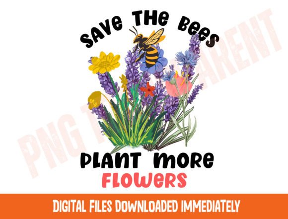 Save the Bees Graphics for T-Shirt Designs