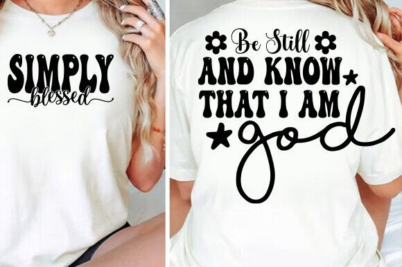 Simply Blessed SVG: T-Shirt Graphics Review