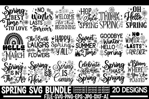 Spring SVG Bundle: T-Shirt Graphics Review